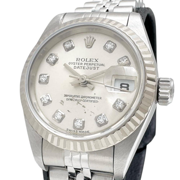 【ROLEX/ロレックス】 デイトジャスト 79174G 腕時計 ステンレススチール/WG 自動巻き/オートマ Y番（2002年） シルバー文字盤/シルバーベルト レディース
【中古】【真子質店】【BL】




【TMoxx】
【ex】