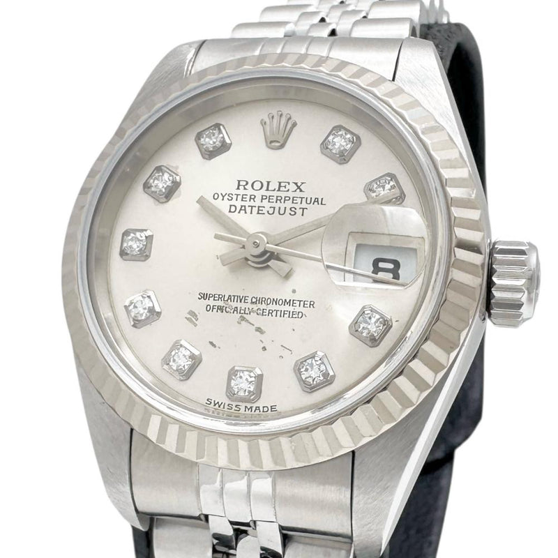 【ROLEX/ロレックス】 デイトジャスト 79174G 腕時計 ステンレススチール/WG 自動巻き/オートマ Y番（2002年） シルバー文字盤/シルバーベルト レディース
【中古】【真子質店】【BL】




【TMoxx】
【ex】