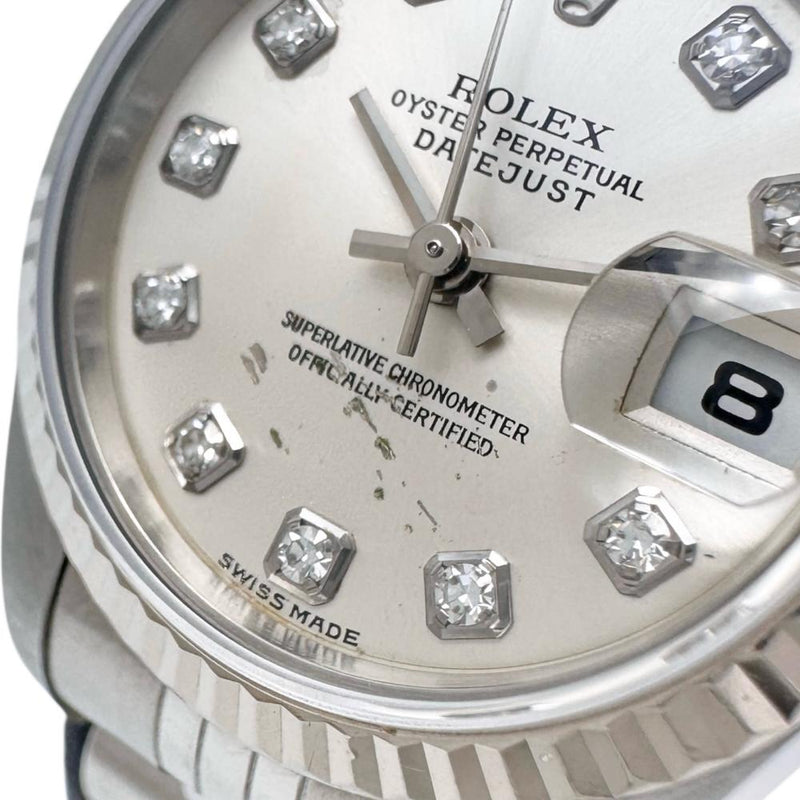 【ROLEX/ロレックス】 デイトジャスト 79174G 腕時計 ステンレススチール/WG 自動巻き/オートマ Y番（2002年） シルバー文字盤/シルバーベルト レディース
【中古】【真子質店】【BL】




【TMoxx】
【ex】