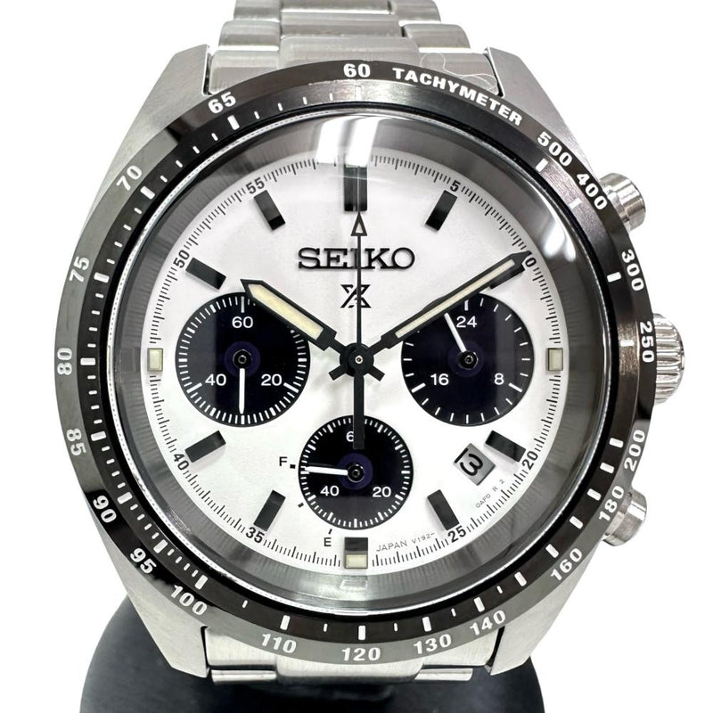 【SEIKO/セイコー】 プロスペックス スピードタイマー SBDL085 クロノ　パンダ 腕時計 ステンレススチール クオーツ 黒白文字盤 メンズ
【中古】【真子質店】【GD】




【MaKS】