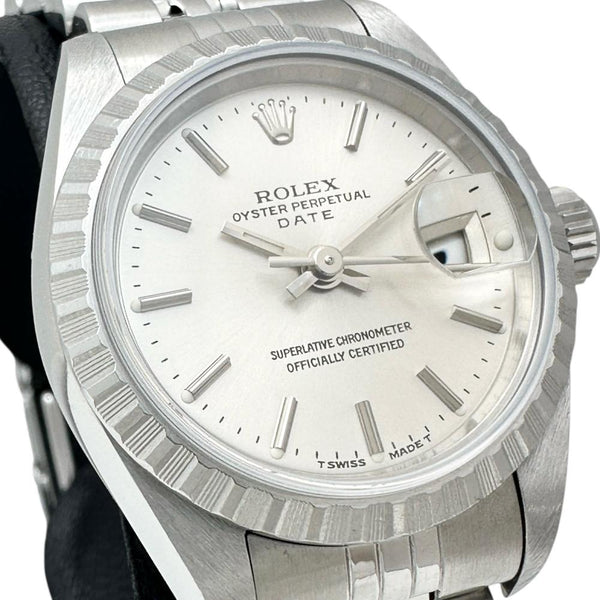 【ROLEX/ロレックス】 オイスターパーペチュアルデイト 69240 保有り 腕時計 ステンレススチール 自動巻き/オートマ T番(1996年) シルバー文字盤/シルバーベルト レディース
【中古】【真子質店】【BL】




【MaMoTx】
【ex】