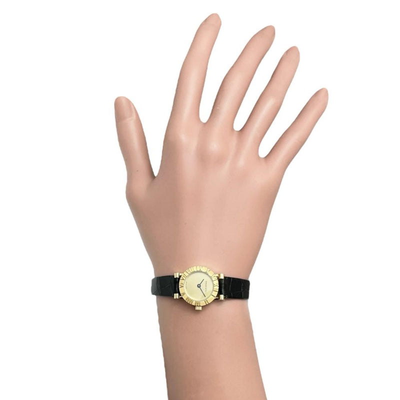 【TIFFANY&Co./ティファニー】 アトラス D286.753 金(750YG) 腕時計 K18YGイエローゴールド/レザー クオーツ ゴールド文字盤/ブラックレザーベルト レディース
【中古】【真子質店】【GD】




【IIMox】