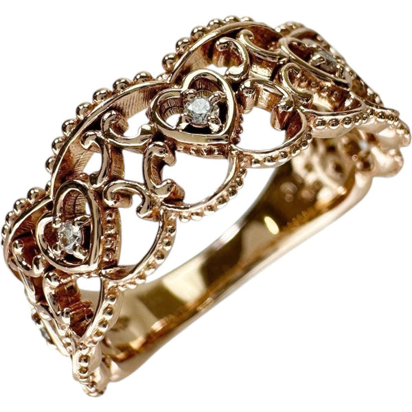 11号 【impresse/インプレッセ】ハート ダイヤモンド 0.05ct リング・指輪 K10PGピンクゴールド 10金 3.0g レディース
【中古】【真子質店】【BL】




【TTx】