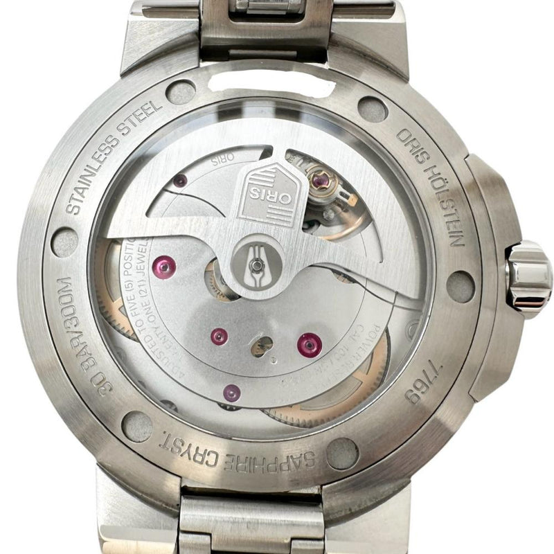 【ORIS/オリス】 アクイスデイト 01 400 7769 箱/保有り 裏スケルトン 腕時計 ステンレススチール 自動巻き/オートマ ブルー文字盤/シルバーベルト メンズ
【中古】【真子質店】【GD】




【IYMiMa】