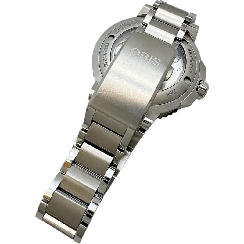 【ORIS/オリス】 アクイスデイト 01 400 7769 箱/保有り 裏スケルトン 腕時計 ステンレススチール 自動巻き/オートマ ブルー文字盤/シルバーベルト メンズ
【中古】【真子質店】【GD】




【IYMiMa】