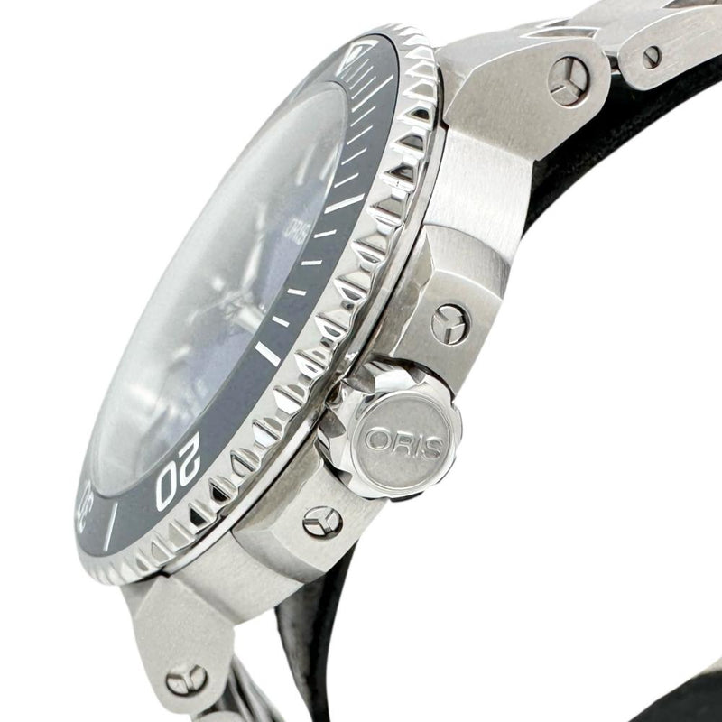 【ORIS/オリス】 アクイスデイト 01 400 7769 箱/保有り 裏スケルトン 腕時計 ステンレススチール 自動巻き/オートマ ブルー文字盤/シルバーベルト メンズ
【中古】【真子質店】【GD】




【IYMiMa】