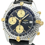 【BREITLING/ブライトリング】 クロンマット ビコロ B13047 黒/金目 腕時計 ステンレススチール/レザー/YG 自動巻き/オートマ ブラック、ゴールド文字盤/ブラックレザーベルト メンズ
【中古】【真子質店】【GD】




【IMaMaI】