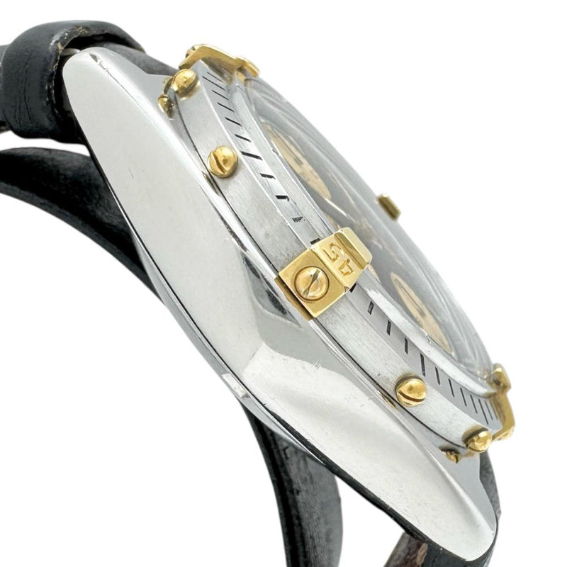 【BREITLING/ブライトリング】 クロンマット ビコロ B13047 黒/金目 腕時計 ステンレススチール/レザー/YG 自動巻き/オートマ ブラック、ゴールド文字盤/ブラックレザーベルト メンズ
【中古】【真子質店】【GD】




【IMaMaI】