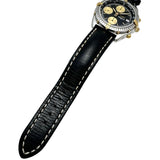 【BREITLING/ブライトリング】 クロンマット ビコロ B13047 黒/金目 腕時計 ステンレススチール/レザー/YG 自動巻き/オートマ ブラック、ゴールド文字盤/ブラックレザーベルト メンズ
【中古】【真子質店】【GD】




【IMaMaI】