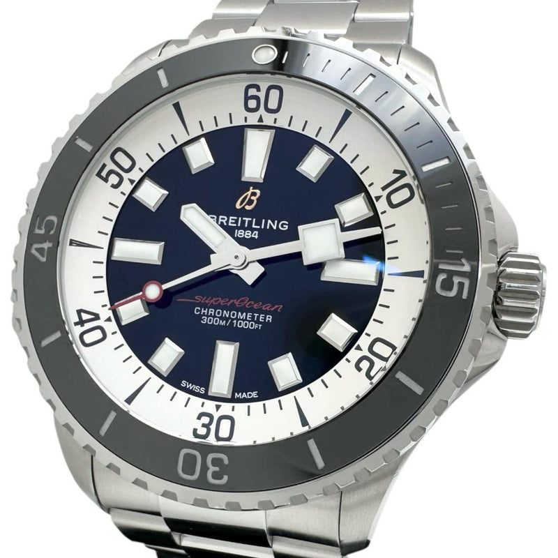 【BREITLING/ブライトリング】 スーパーオーシャン A17378 保証書/ギャラ/箱付き 腕時計 ステンレススチール 自動巻き/オートマ ブラック文字盤/シルバーベルト メンズ
【中古】【真子質店】【BL】




【MaMoMaI】