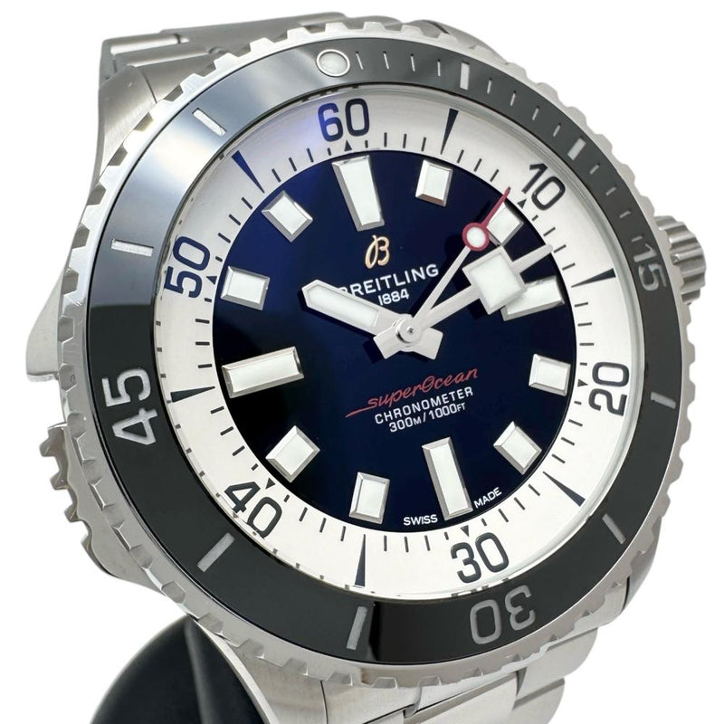【BREITLING/ブライトリング】 スーパーオーシャン A17378 保証書/ギャラ/箱付き 腕時計 ステンレススチール 自動巻き/オートマ ブラック文字盤/シルバーベルト メンズ
【中古】【真子質店】【BL】




【MaMoMaI】