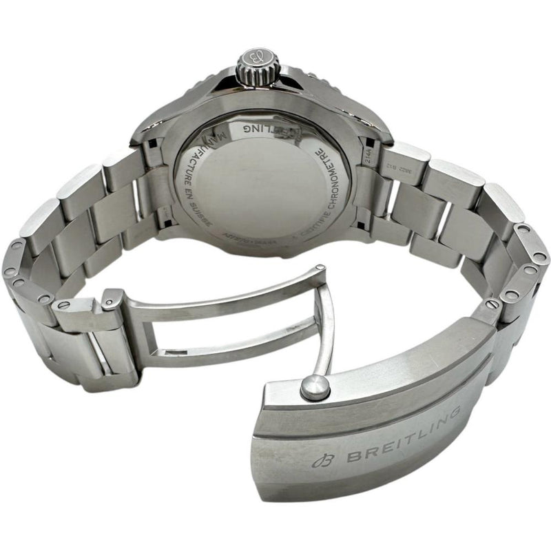 【BREITLING/ブライトリング】 スーパーオーシャン A17378 保証書/ギャラ/箱付き 腕時計 ステンレススチール 自動巻き/オートマ ブラック文字盤/シルバーベルト メンズ
【中古】【真子質店】【BL】




【MaMoMaI】