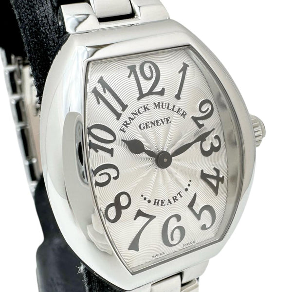 【FRANCK MULLER/フランクミュラー】 ハートトゥハート 5002 S QZ 腕時計 ステンレススチール クオーツ シルバー文字盤/シルバーベルト レディース
【中古】【真子質店】【GD】




【IMoYT】