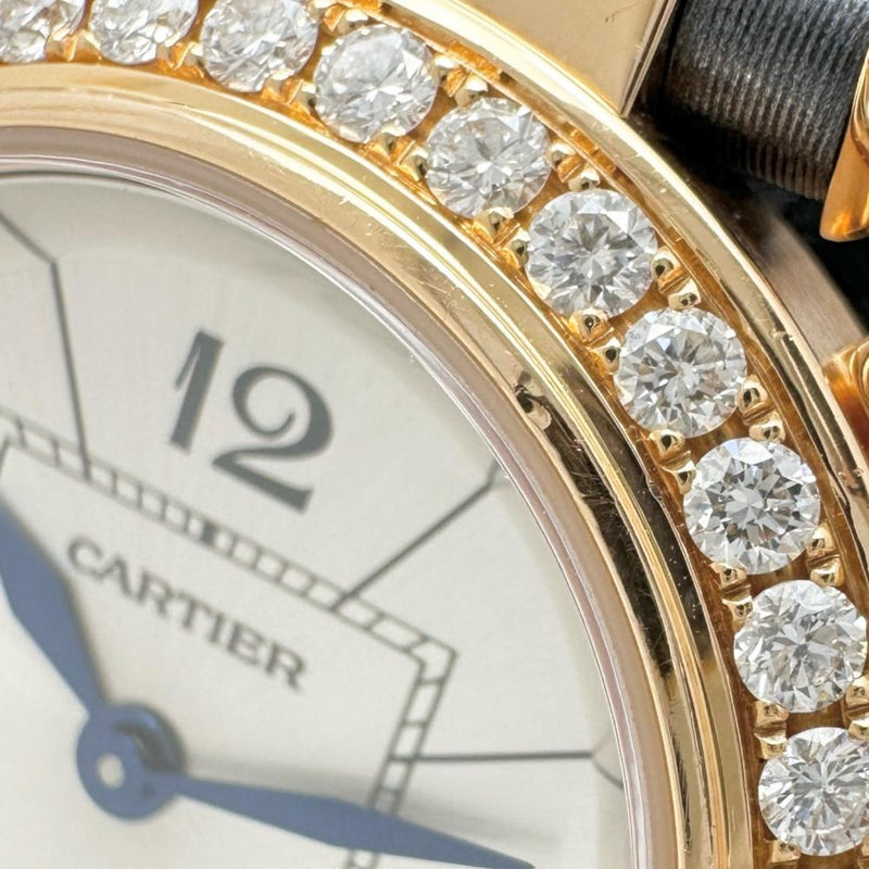 【CARTIER/カルティエ】 ミスパシャ WJ124026 ダイヤベゼル 腕時計 K18PGピンクゴールド/レザー クオーツ シルバー字盤/グレーレザーベルト レディース
【中古】【真子質店】【BL】




【KMiYMo】