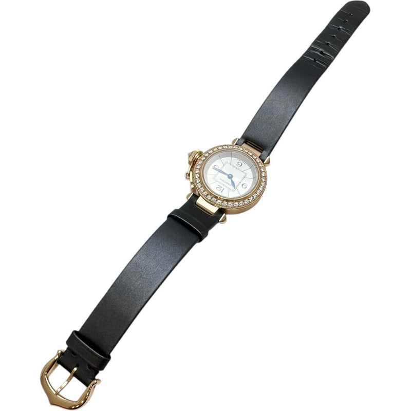 【CARTIER/カルティエ】 ミスパシャ WJ124026 ダイヤベゼル 腕時計 K18PGピンクゴールド/レザー クオーツ シルバー字盤/グレーレザーベルト レディース
【中古】【真子質店】【BL】




【KMiYMo】