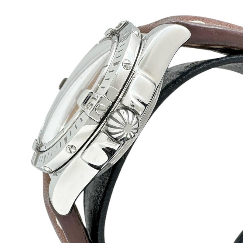 【BREITLING/ブライトリング】 ギャラクティック A71356 腕時計 ステンレススチール/レザー クオーツ ブラウン文字盤/ブラウンレザーベルト レディース
【中古】【真子質店】【GD】




【IxMoY】