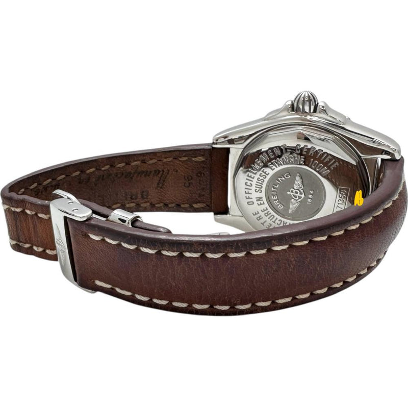 【BREITLING/ブライトリング】 ギャラクティック A71356 腕時計 ステンレススチール/レザー クオーツ ブラウン文字盤/ブラウンレザーベルト レディース
【中古】【真子質店】【GD】




【IxMoY】