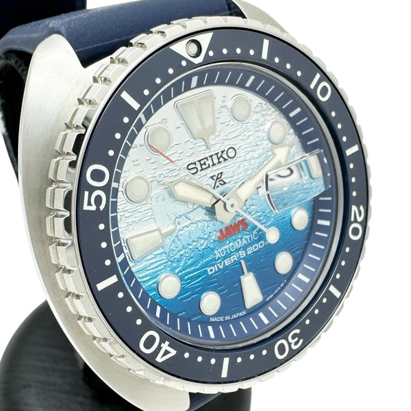 【SEIKO/セイコー】 4R36-17H0 箱/保有り ジョーズ 50周年記念 腕時計 ステンレススチール/ラバー 自動巻き/オートマ ブルーグラデーション文字盤/ブルーラバーベルト メンズ
【中古】【真子質店】【GD】




【MiTMo】