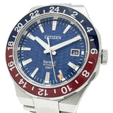 【CITIZEN/シチズン】 シリーズ8 GMT NB6030-59L(9054-0065X02) 箱/保あり 裏スケルトン 腕時計 ステンレススチール 自動巻き/オートマ ネイビー文字盤/ネイビーレッドベゼル/シルバーベルト メンズ
【中古】【真子質店】【GD】




【IxDMo】