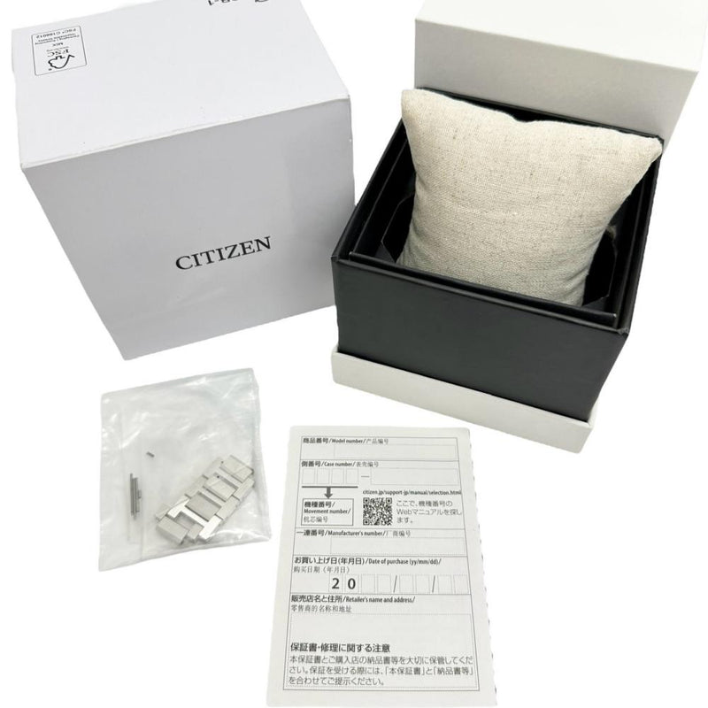 【CITIZEN/シチズン】 シリーズ8 GMT NB6030-59L(9054-0065X02) 箱/保あり 裏スケルトン 腕時計 ステンレススチール 自動巻き/オートマ ネイビー文字盤/ネイビーレッドベゼル/シルバーベルト メンズ
【中古】【真子質店】【GD】




【IxDMo】