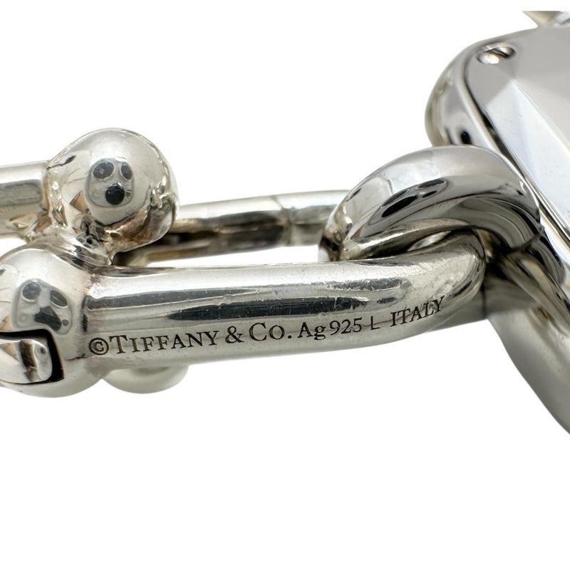 【TIFFANY&Co./ティファニー】 ハードウェアウォッチ 73331269 保証書/ギャラ/箱付き 腕時計 ステンレススチール/スターリングシルバー クオーツ ブルー文字盤/シルバーベルト レディース
【中古】【真子質店】【GD】




【MaDYMo】