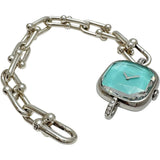 【TIFFANY&Co./ティファニー】 ハードウェアウォッチ 73331269 保証書/ギャラ/箱付き 腕時計 ステンレススチール/スターリングシルバー クオーツ ブルー文字盤/シルバーベルト レディース
【中古】【真子質店】【GD】




【MaDYMo】