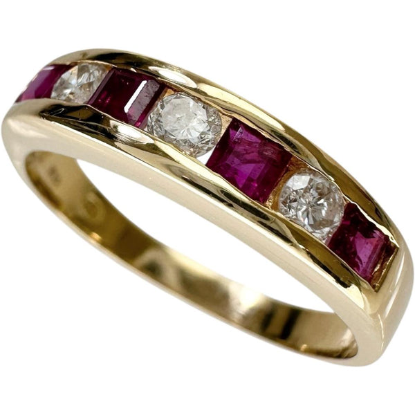 19号 ルビー 計0.56ct ダイヤモンド 計0.26ct リング・指輪 K18ゴールド 18金 3.7g レディース
【中古】【真子質店】【NN】




【DKx】