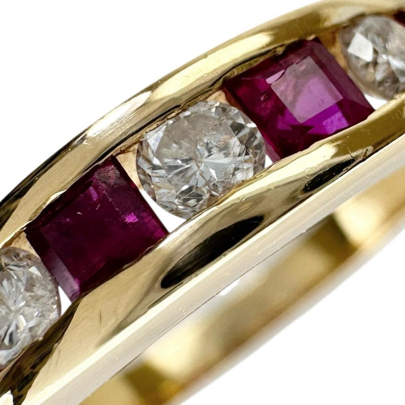 19号 ルビー 計0.56ct ダイヤモンド 計0.26ct リング・指輪 K18ゴールド 18金 3.7g レディース
【中古】【真子質店】【NN】




【DKx】