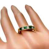 19号 エメラルド 計0.44ct ダイヤモンド 計0.26ct リング・指輪 K18ゴールド 18金 3.2g レディース
【中古】【真子質店】【NN】




【Dxx】