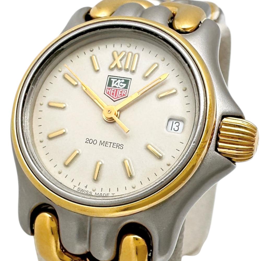 TAG Heuer selシリーズ 200m S05.008M TAG HEUER] 200m S05.008M Watch GP/Stainless Steel Quartz Cream