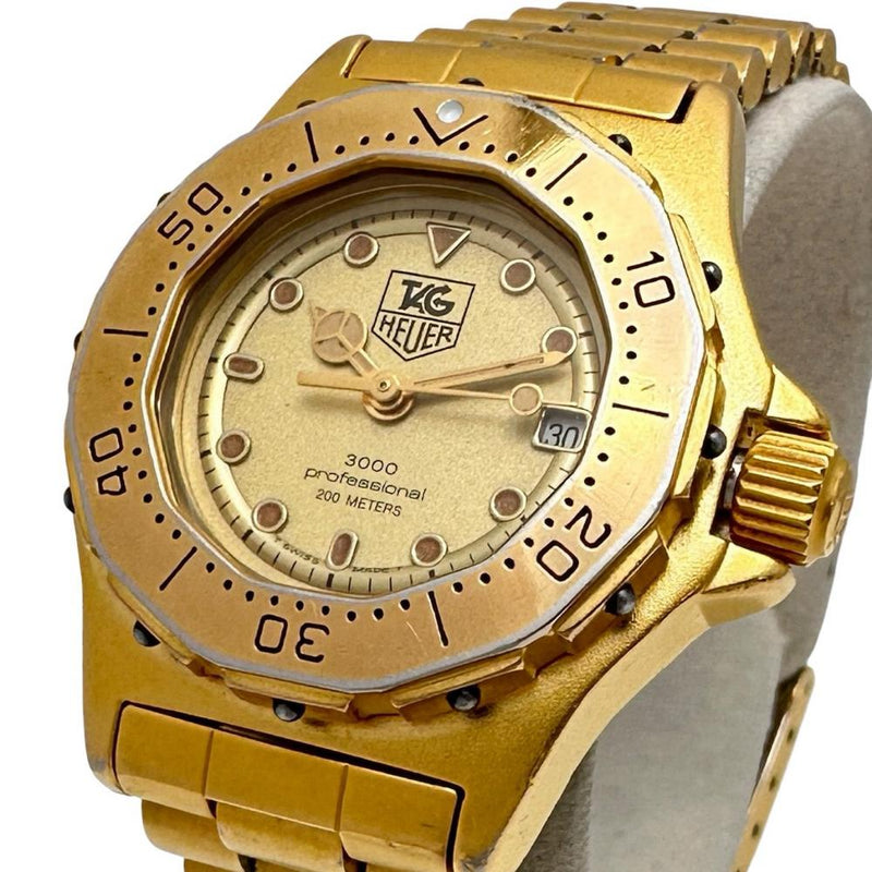 タグホイヤー3000 プロフェッショナル【稼働品】 TAG HEUER/タグホイヤー】 プロフェッショナル 3000 腕時計 GP