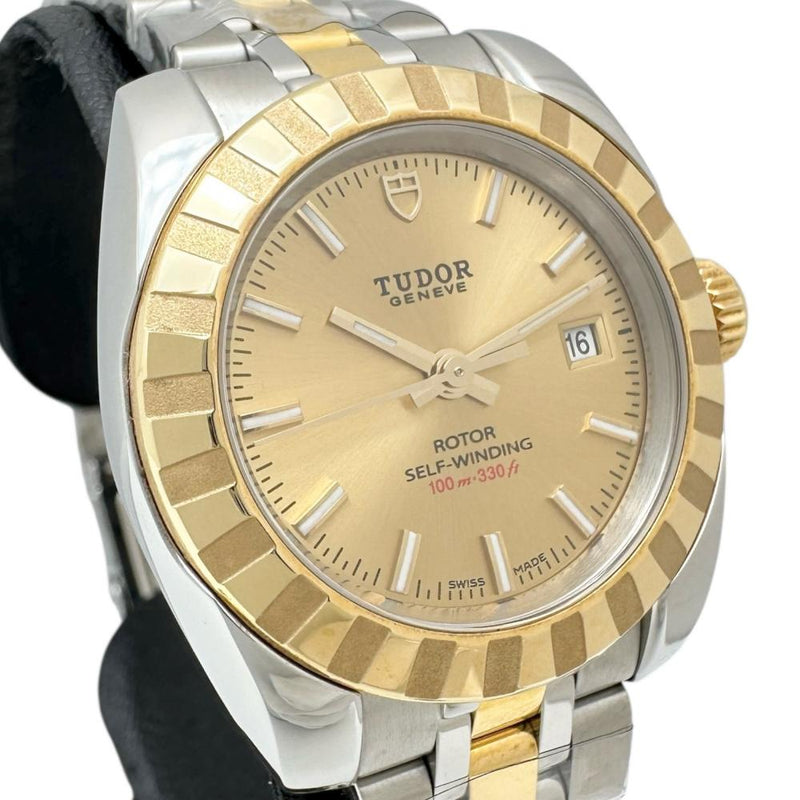 【TUDOR/チューダー/チュードル】 クラシックデイト 22013 腕時計 ステンレススチール/YG 自動巻き/オートマ シャンパン文字盤/シルバーゴールドコンビベルト レディース
【中古】【真子質店】【BL】




【IKxMo】
