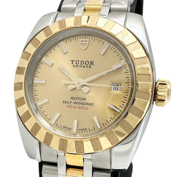 【TUDOR/チューダー/チュードル】 クラシックデイト 22013 腕時計 ステンレススチール/YG 自動巻き/オートマ シャンパン文字盤/シルバーゴールドコンビベルト レディース
【中古】【真子質店】【BL】




【IKxMo】
