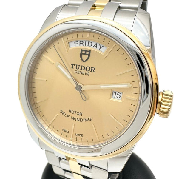 【TUDOR/チューダー/チュードル】 グラマー デイデイト 56003 箱/保有り 腕時計 ステンレススチール/YG 自動巻き/オートマ シャンパン文字盤/シルバーゴールドコンビ メンズ
【中古】【真子質店】【BL】




【TTII】