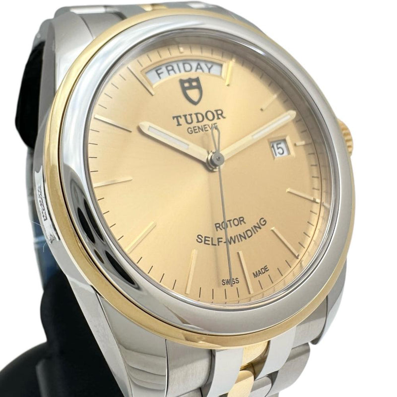 【TUDOR/チューダー/チュードル】 グラマー デイデイト 56003 箱/保有り 腕時計 ステンレススチール/YG 自動巻き/オートマ シャンパン文字盤/シルバーゴールドコンビ メンズ
【中古】【真子質店】【BL】




【TTII】