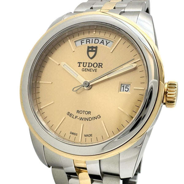 【TUDOR/チューダー/チュードル】 グラマー デイデイト 56003 箱/保有り 腕時計 ステンレススチール/YG 自動巻き/オートマ シャンパン文字盤/シルバーゴールドコンビ メンズ
【中古】【真子質店】【BL】




【TTII】