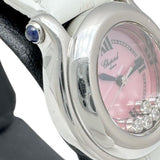 【Chopard/ショパール】 ハッピースポーツ 27/8245-23 ダイヤ5P 腕時計 ステンレススチール/レザー/ピンクシェル クオーツ ピンクシェル文字盤/ホワイトレザー社外ベルト レディース
【中古】【真子質店】【BL】




【ITDMa】