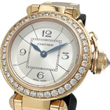 【CARTIER/カルティエ】 ミスパシャ WJ124013 ダイヤベゼル　保証書/ギャラ付き 腕時計 K18PGピンクゴールド クオーツ シルバー文字盤/ピンクゴールドベルト レディース
【中古】【真子質店】【BL】




【IKKMaT】