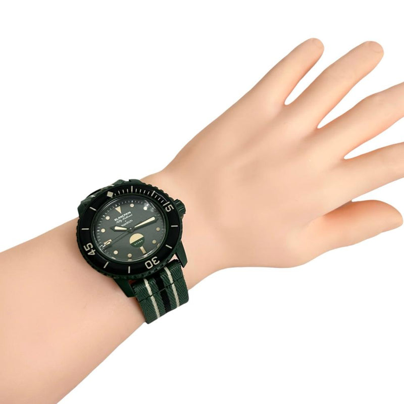 【Swatch/スウォッチ】 グリーンアビス SO35G100 ブランパンコラボ 腕時計 プラスチック/ナイロン 自動巻き/オートマ グリーン文字盤 メンズ
【中古】【真子質店】【GD】




【DIMi】