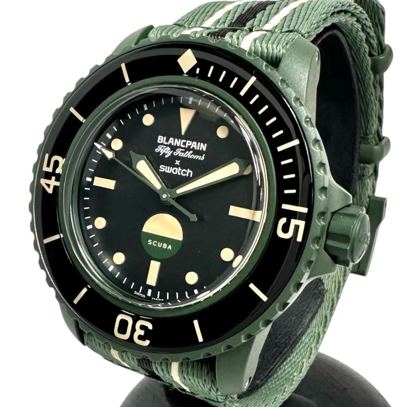 【Swatch/スウォッチ】 グリーンアビス SO35G100 ブランパンコラボ 腕時計 プラスチック/ナイロン 自動巻き/オートマ グリーン文字盤 メンズ
【中古】【真子質店】【GD】




【DIMi】