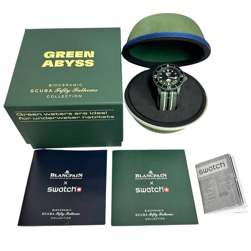 【Swatch/スウォッチ】 グリーンアビス SO35G100 ブランパンコラボ 腕時計 プラスチック/ナイロン 自動巻き/オートマ グリーン文字盤 メンズ
【中古】【真子質店】【GD】




【DIMi】