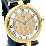 【CARTIER/カルティエ】 590003 マストヴァンドーム トリニティ 腕時計 シルバー925/レザー/GP クオーツ ゴールド文字盤/ブラックレザー社外ベルト メンズ
【中古】【真子質店】【GD】




【MiTMo】