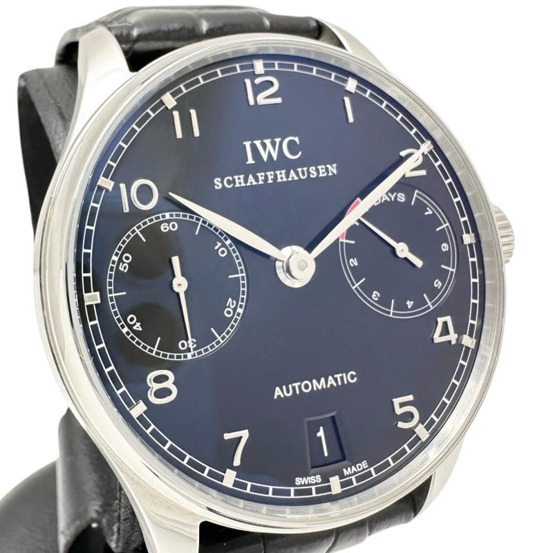 【IWC/インターナショナルウォッチカンパニー】 IW500109 ポルトギーゼ 7DAYS 裏スケルトン 腕時計 ステンレススチール/レザー 自動巻き/オートマ ブラック文字盤/ブラックレザーベルト メンズ
【中古】【真子質店】【BL】




【MoYIx】