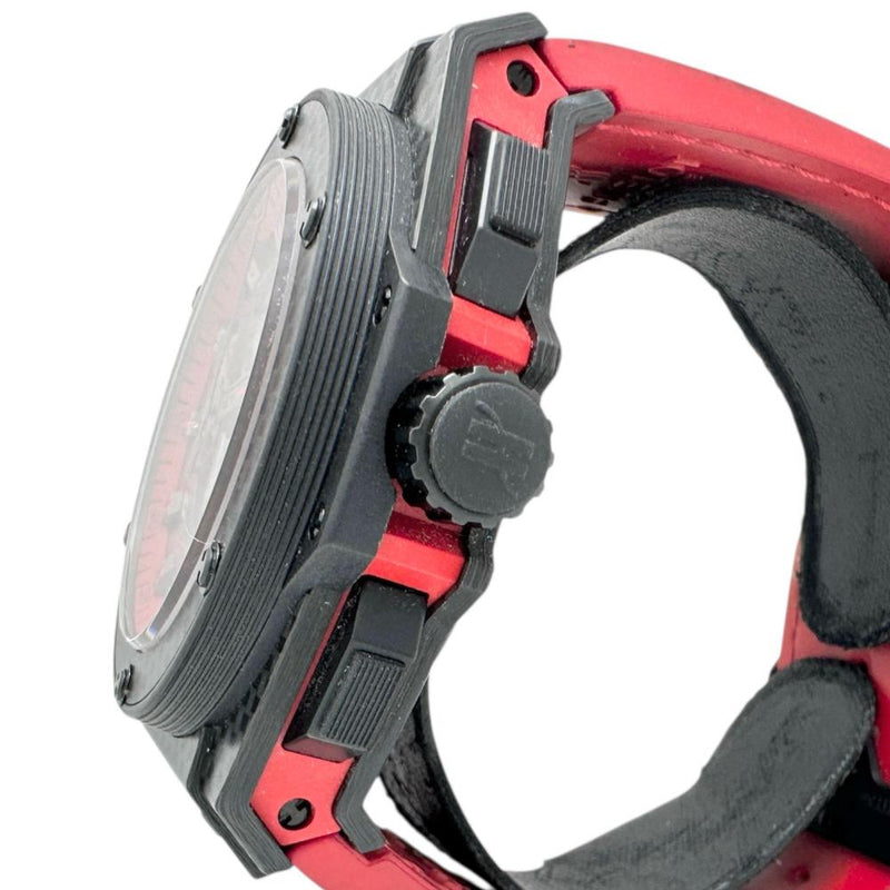 【HUBLOT/ウブロ】 701.QX.0113.HR キングパワースケルトン 腕時計 カーボン/レザー 自動巻き/オートマ シルバー文字盤/ブラックレザーレッドラバーコンビベルト メンズ
【中古】【真子質店】【BL】




【IxMiMaMo】