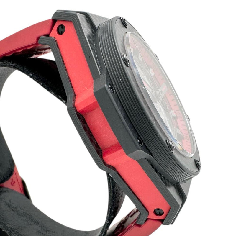 【HUBLOT/ウブロ】 701.QX.0113.HR キングパワースケルトン 腕時計 カーボン/レザー 自動巻き/オートマ シルバー文字盤/ブラックレザーレッドラバーコンビベルト メンズ
【中古】【真子質店】【BL】




【IxMiMaMo】