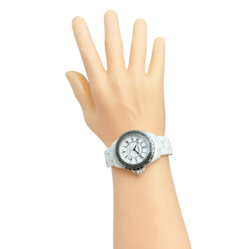 【CHANEL/シャネル】 H1631 J12 ブラックダイヤ 腕時計 ホワイトセラミック/ステンレススチール 自動巻き/オートマ ホワイト文字盤/ホワイトセラミックベルト レディース
【中古】【真子質店】【GD】




【MaYMax】