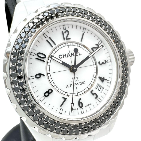 【CHANEL/シャネル】 H1631 J12 ブラックダイヤ 腕時計 ホワイトセラミック/ステンレススチール 自動巻き/オートマ ホワイト文字盤/ホワイトセラミックベルト レディース
【中古】【真子質店】【GD】




【MaYMax】