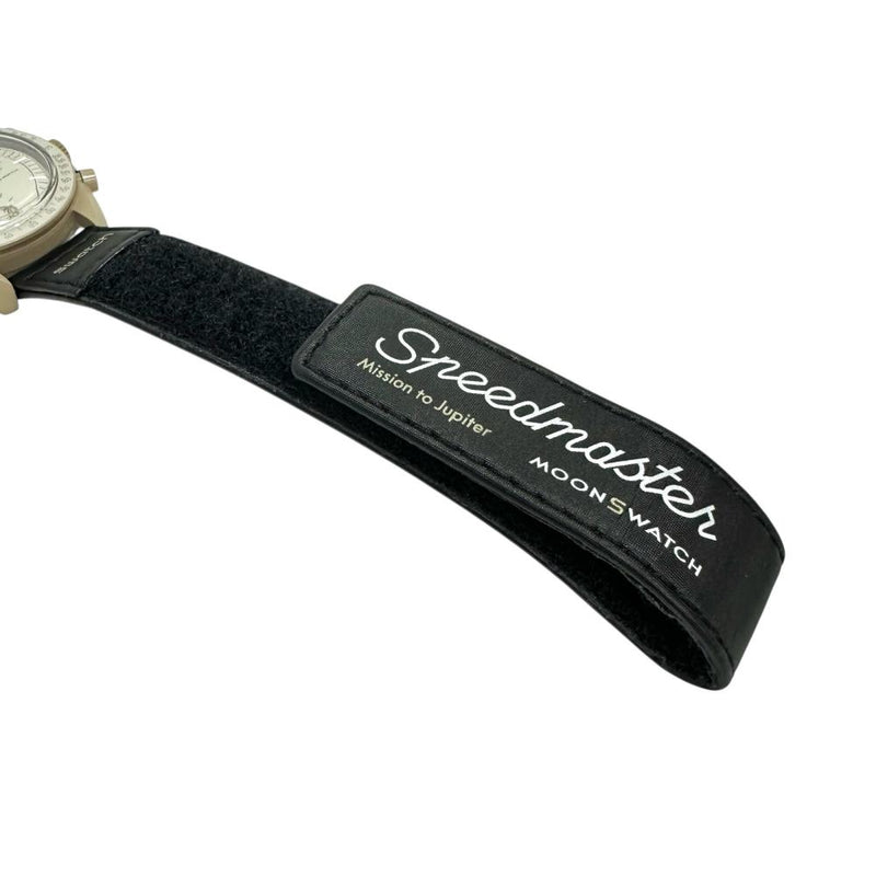 【Swatch/スウォッチ】 OMEGAコラボ ジュピター クロノ 腕時計 プラスチック/ナイロン クオーツ ベージュ文字盤/黒ナイロンベルト メンズ
【中古】【真子質店】【GD】




【TTx】