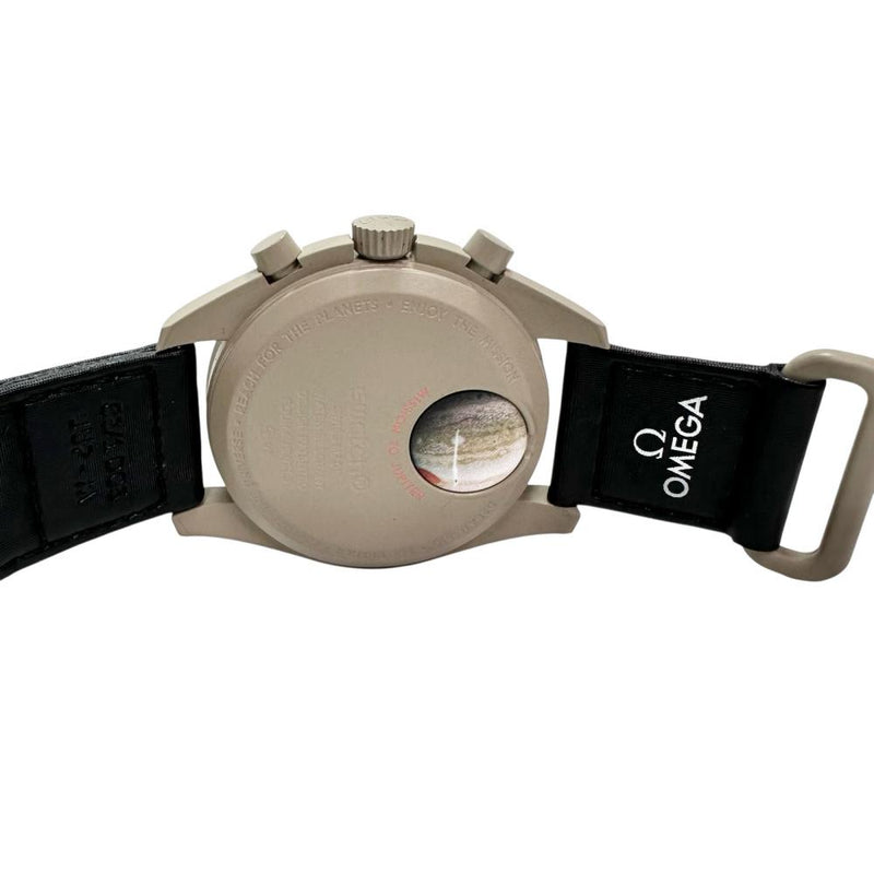 【Swatch/スウォッチ】 OMEGAコラボ ジュピター クロノ 腕時計 プラスチック/ナイロン クオーツ ベージュ文字盤/黒ナイロンベルト メンズ
【中古】【真子質店】【GD】




【TTx】