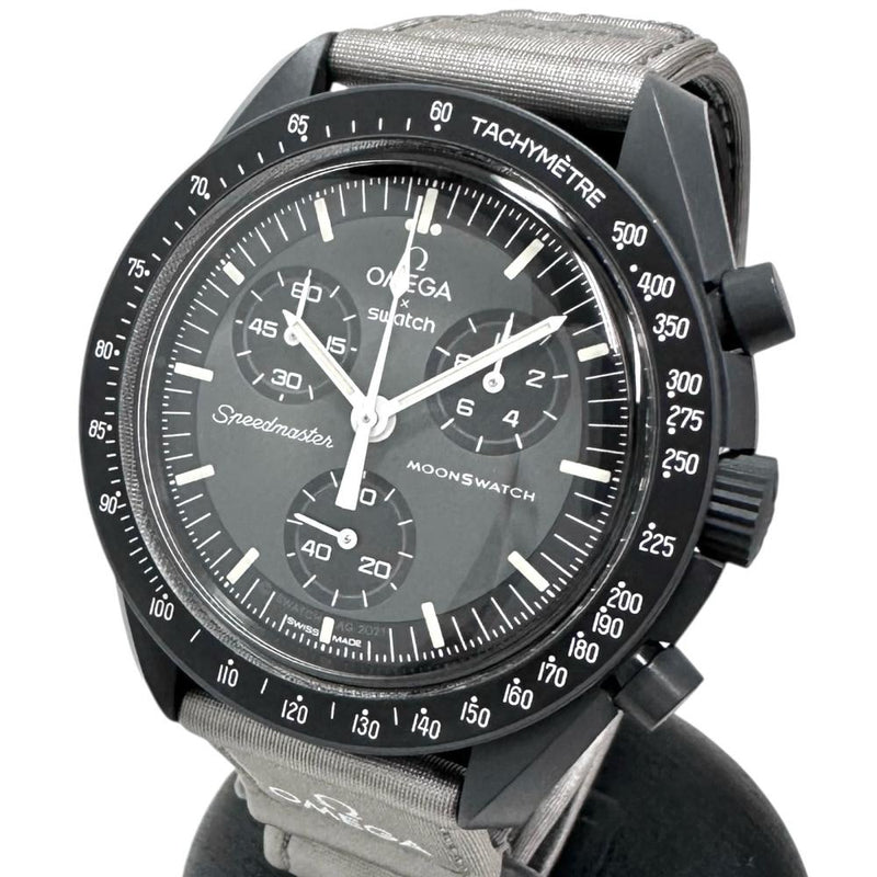 【Swatch/スウォッチ】 OMEGAコラボ マーキュリー クロノ 腕時計 プラスチック/ナイロン クオーツ グレー文字盤/シルバーナイロンベルト メンズ
【中古】【真子質店】【GD】




【TMoMa】